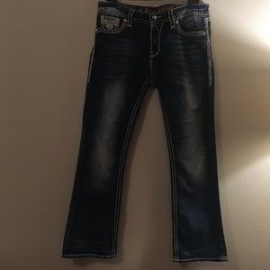 Rock Revival Lina Mid-Rise Boot Jeans